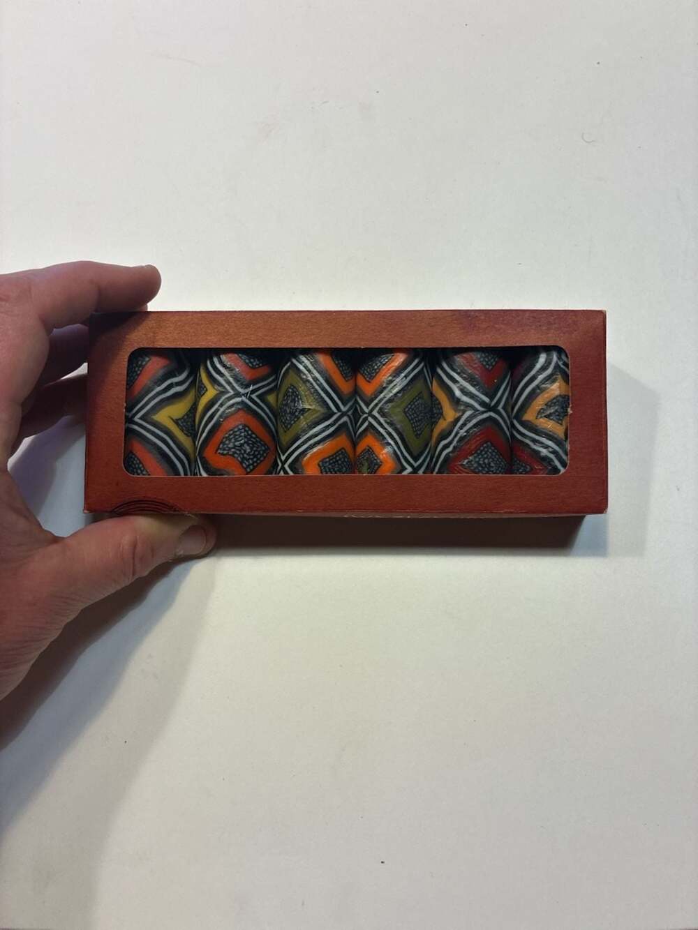 Swazi Candles Hand Made Mini Dinner Candles 6-Pack